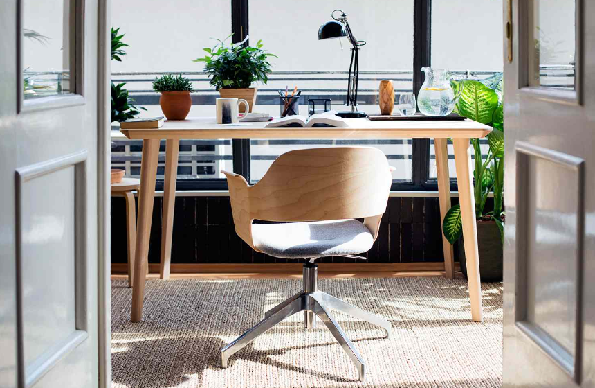 10 ideas for decorating the work area at home 3
